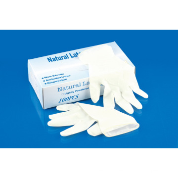 Non-Sterile Medical Latex Examination Gloves with CE ISO